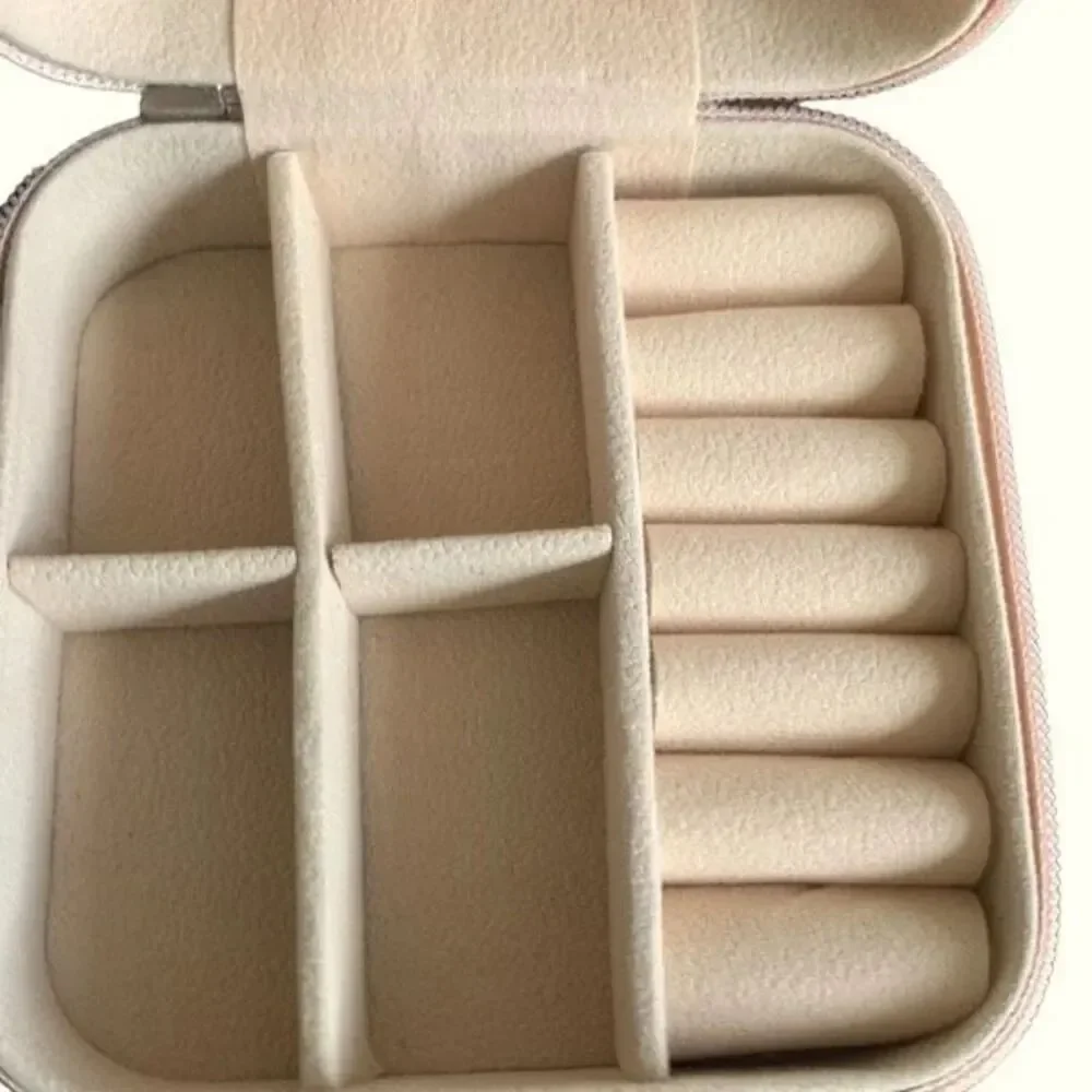 6 Pink Vegan Leather Travel Jewelry Cases — Bridesmaid Gift Collection